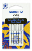 Для вышивки GOLD,титаниум 130/750H-ET №90 5 шт - Официальный магазин бытовых игл Schmetz